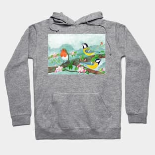 Bird dawn chorus Hoodie